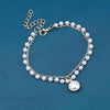Layered Pearl Hand Chain Bracelet for Women – Rose Gold