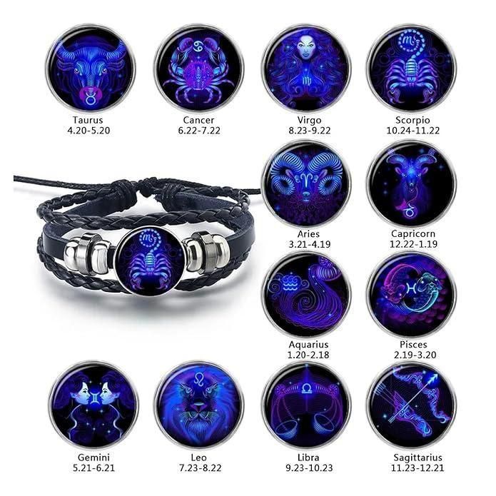 Zodiac Guardian Bracelet with Constellation Design