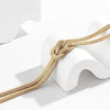 Golden Snake Chain Bracelet for Women – Gold Plated